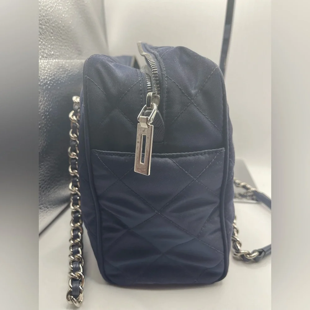Authentic Prada Tessuto Bag - Navy Blue - Picture 6 of 16